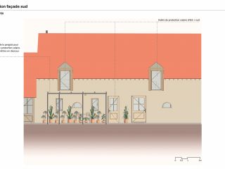 Aménagement d'un logement dans un corps de ferme